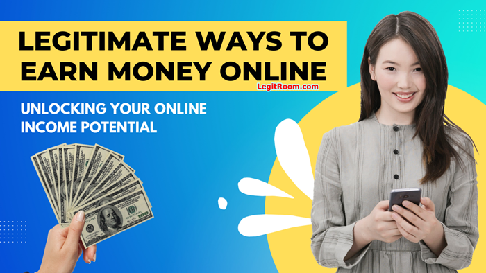 3 Legitimate Ways To Make Money Online - Pros & Cons